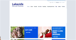 Desktop Screenshot of lakesidekennelspeartreeoxford.co.uk
